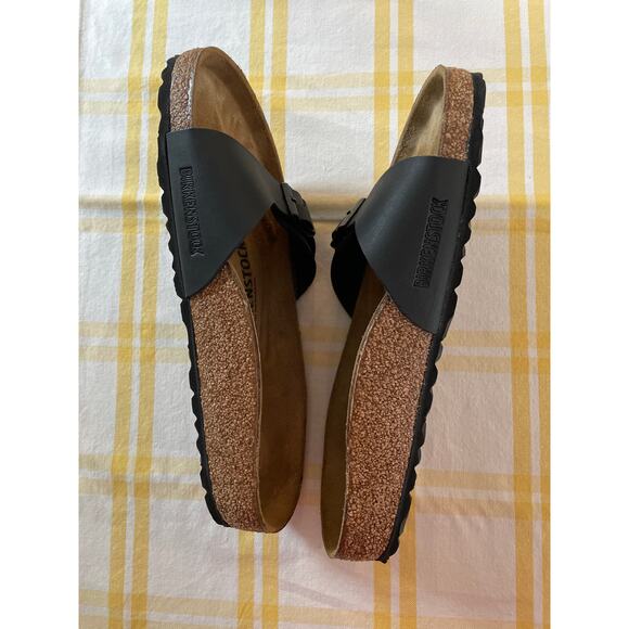 BRAND NEW BIRKENSTOCK MADRID BLACK SANDALS - Picture 13 of 14